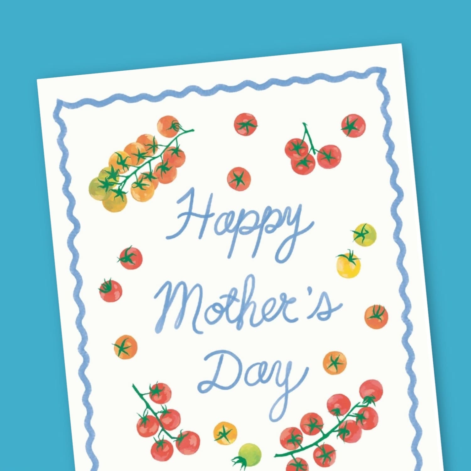 Greeting Card Af Tomatoes Mom Md028 Fake Food - Greeting