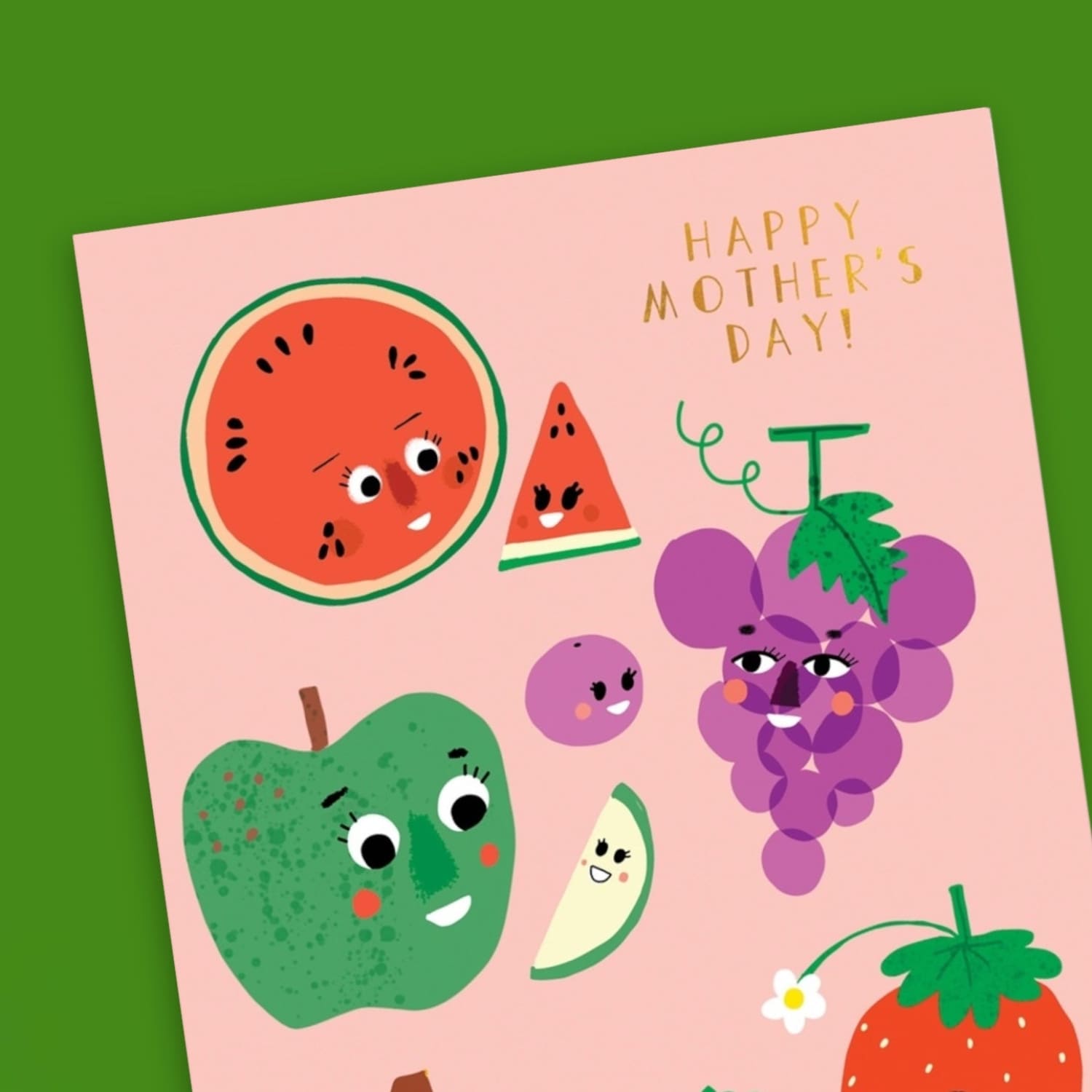 Greeting Card Carolyn Suzuki Fresh Fruit - Mother’s Day A2