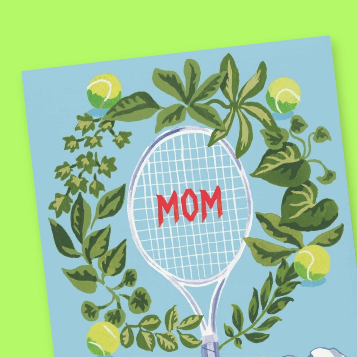 Greeting Card Rcc Tennis Mom Blank - Greeting Card - Made