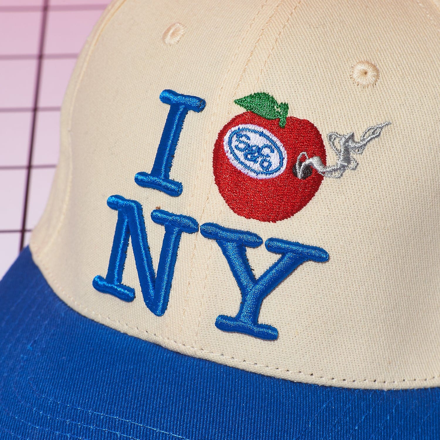 Greetings From Ny Stoner Dad Hat Blue - Dad Day - Hat -