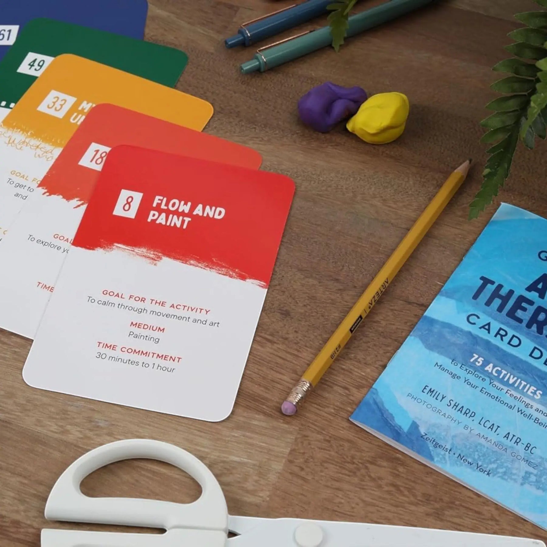 Guided Art Therapy Card Deck | Friends Nyc Brooklyn Ny