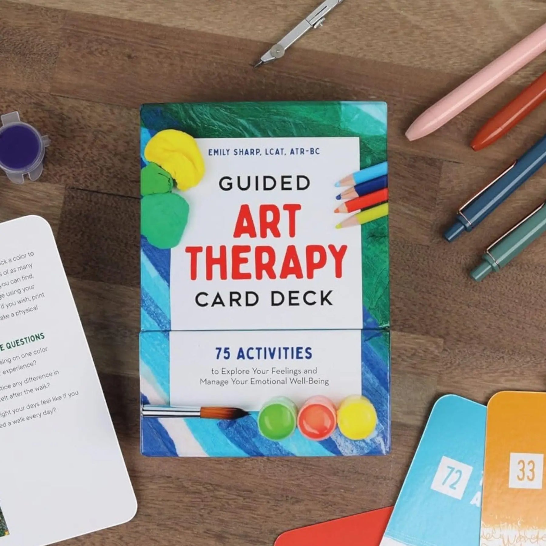 Guided Art Therapy Card Deck | Friends Nyc Brooklyn Ny