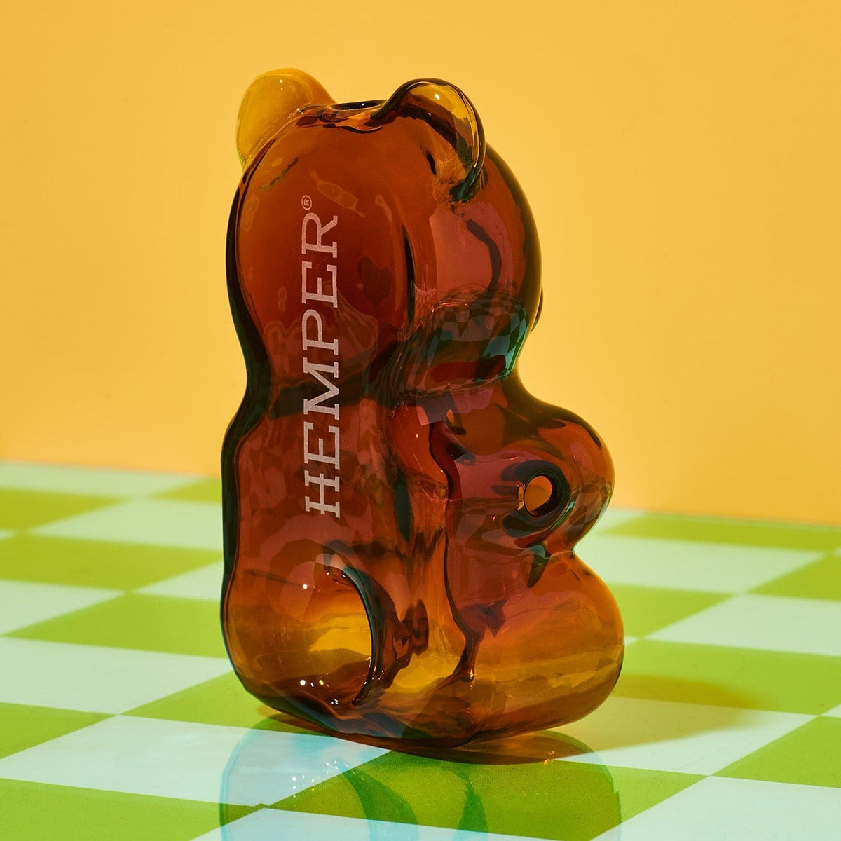 Gummy Bear Glass Hand Pipe Aesthetic Smoke - Bff Gifts