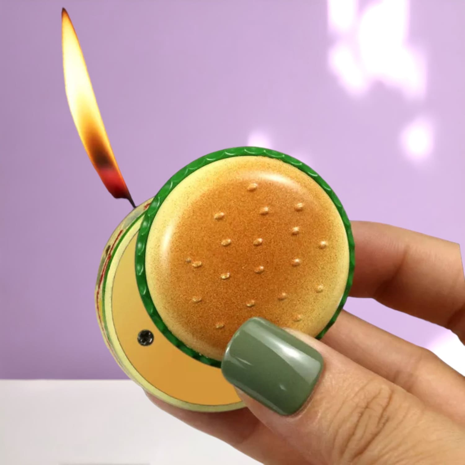 Hamburger Novelty Lighter Fake Food - Hamburger - Smoke Shop