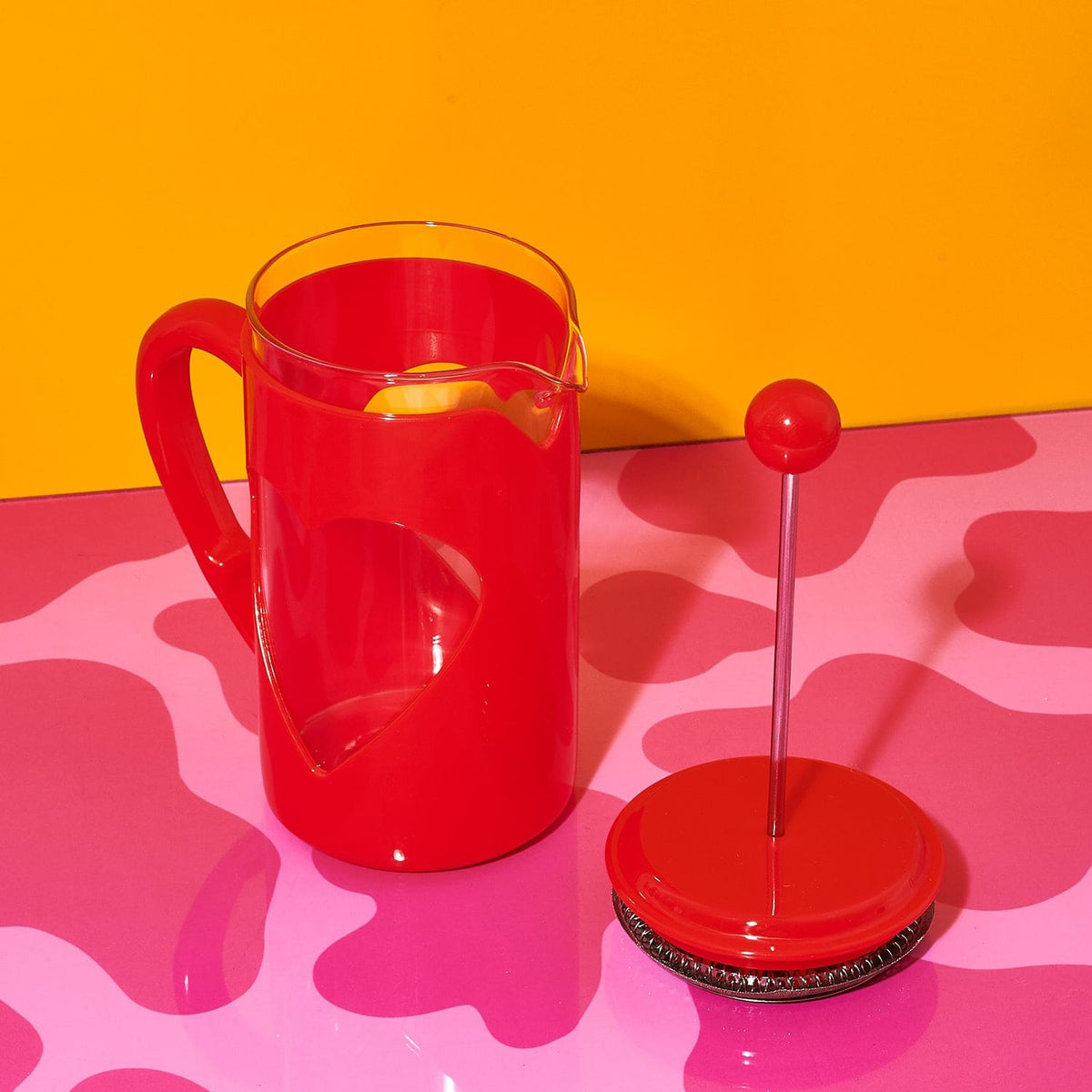Heart French Press Coffee - Cute Kitchen - Dopamine - Ewc - 