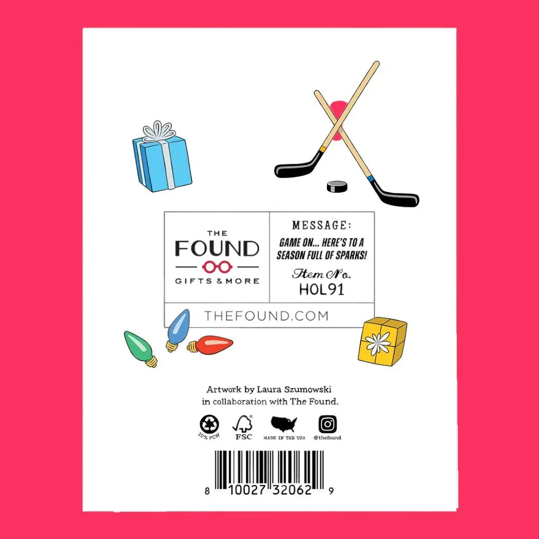 Heated Rivalry Holiday Card | Friends Nyc Brooklyn Ny