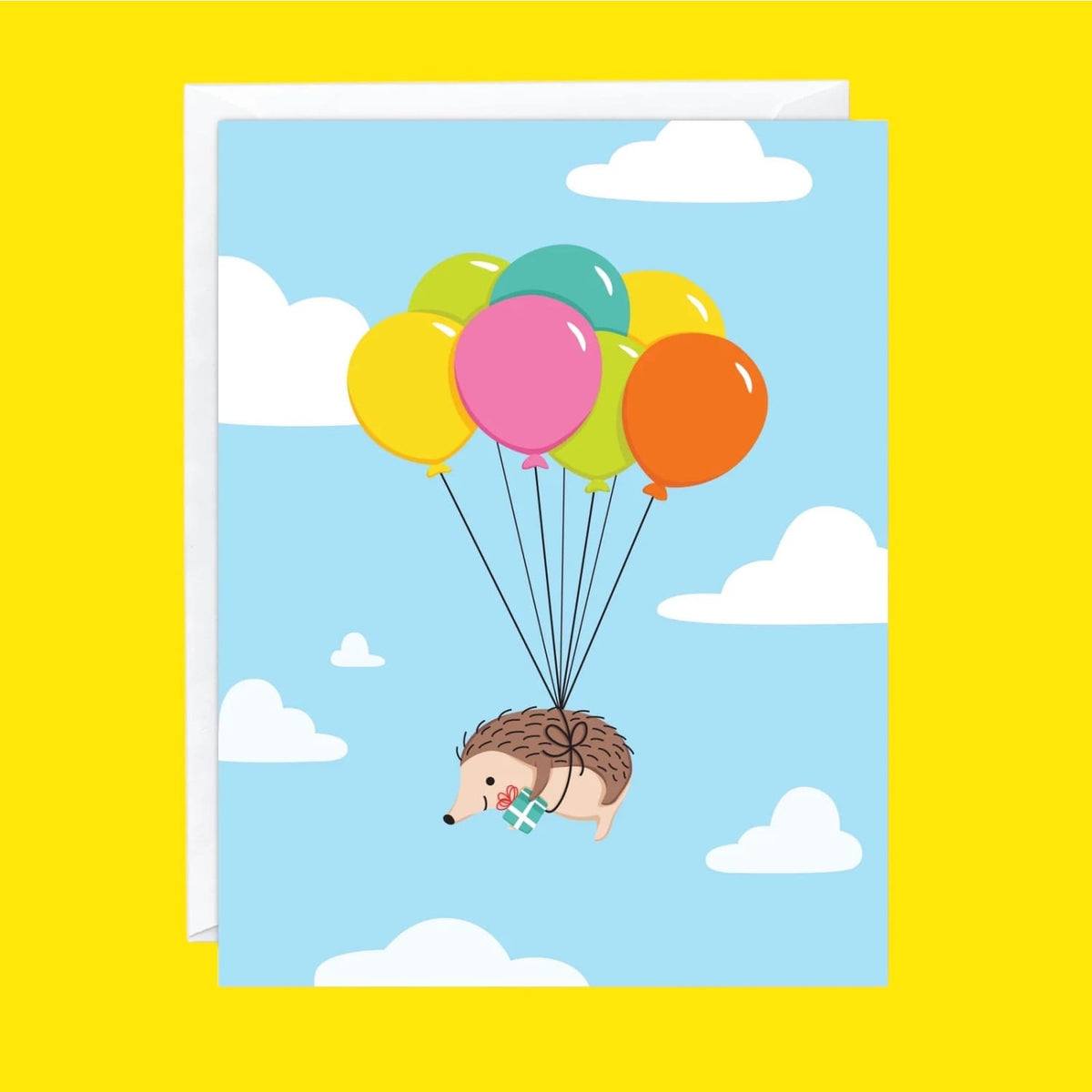 Hedgehog Birthday Card Birthday Card - Greeting - Made