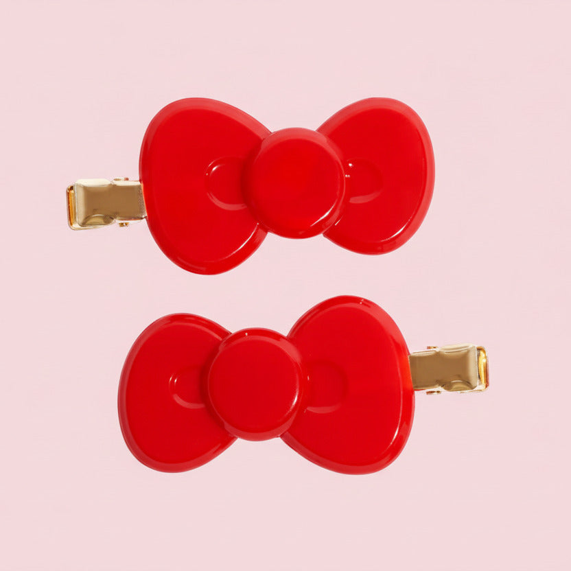 Hello Kitty Creaseless Hair Clips Set Clips - Hair - Hats
