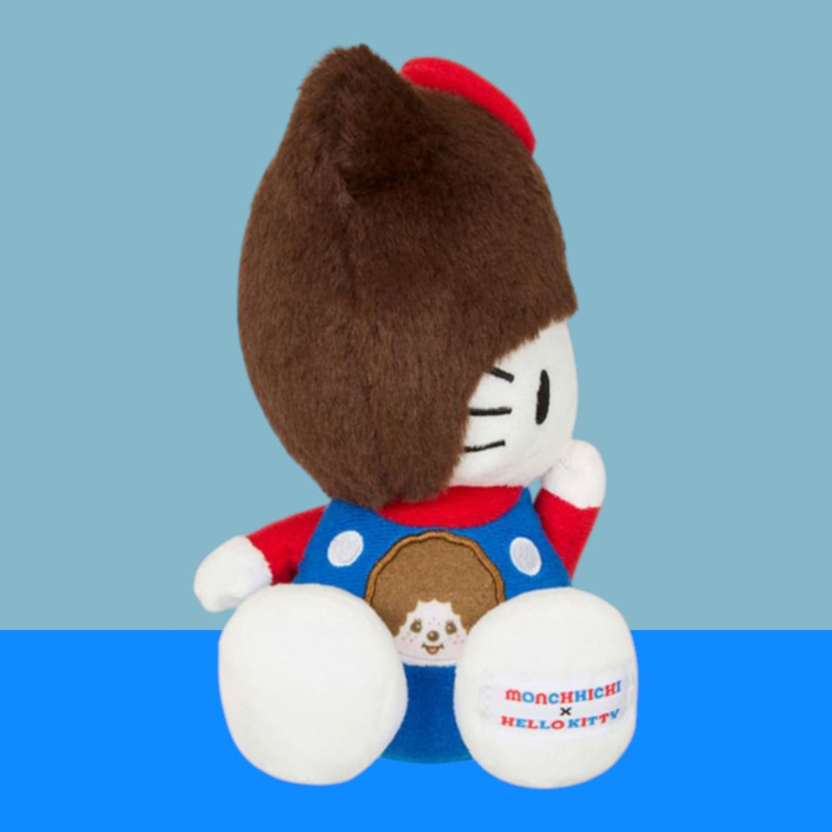 Hello Kitty Dressed as Monchhichi 7’’ Plush Hello Kitty