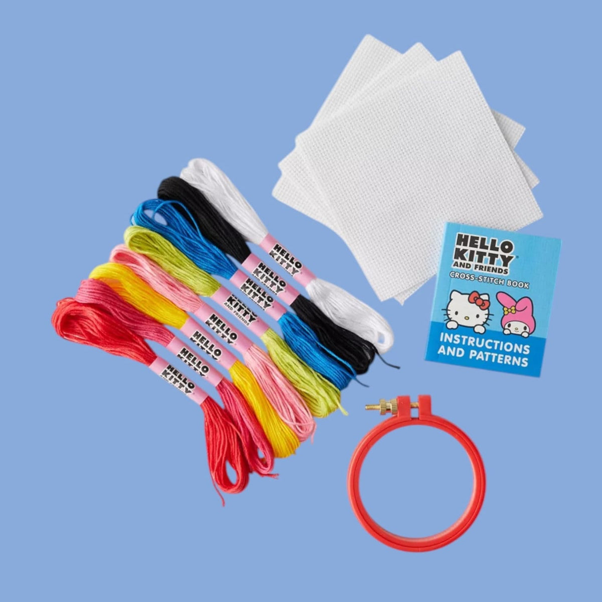 Hello Kitty and Friends Cross Stitch Kit Activity - Book