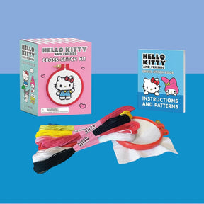 Hello Kitty and Friends Cross Stitch Kit Activity - Book
