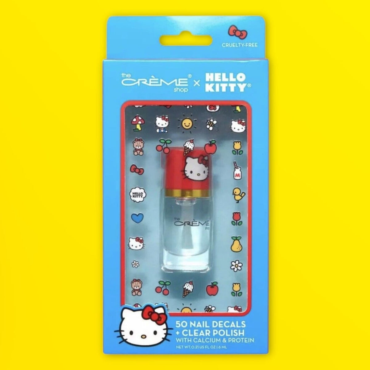 Hello Kitty Nail Decals and Polish Bff Gifts - Body - Hello