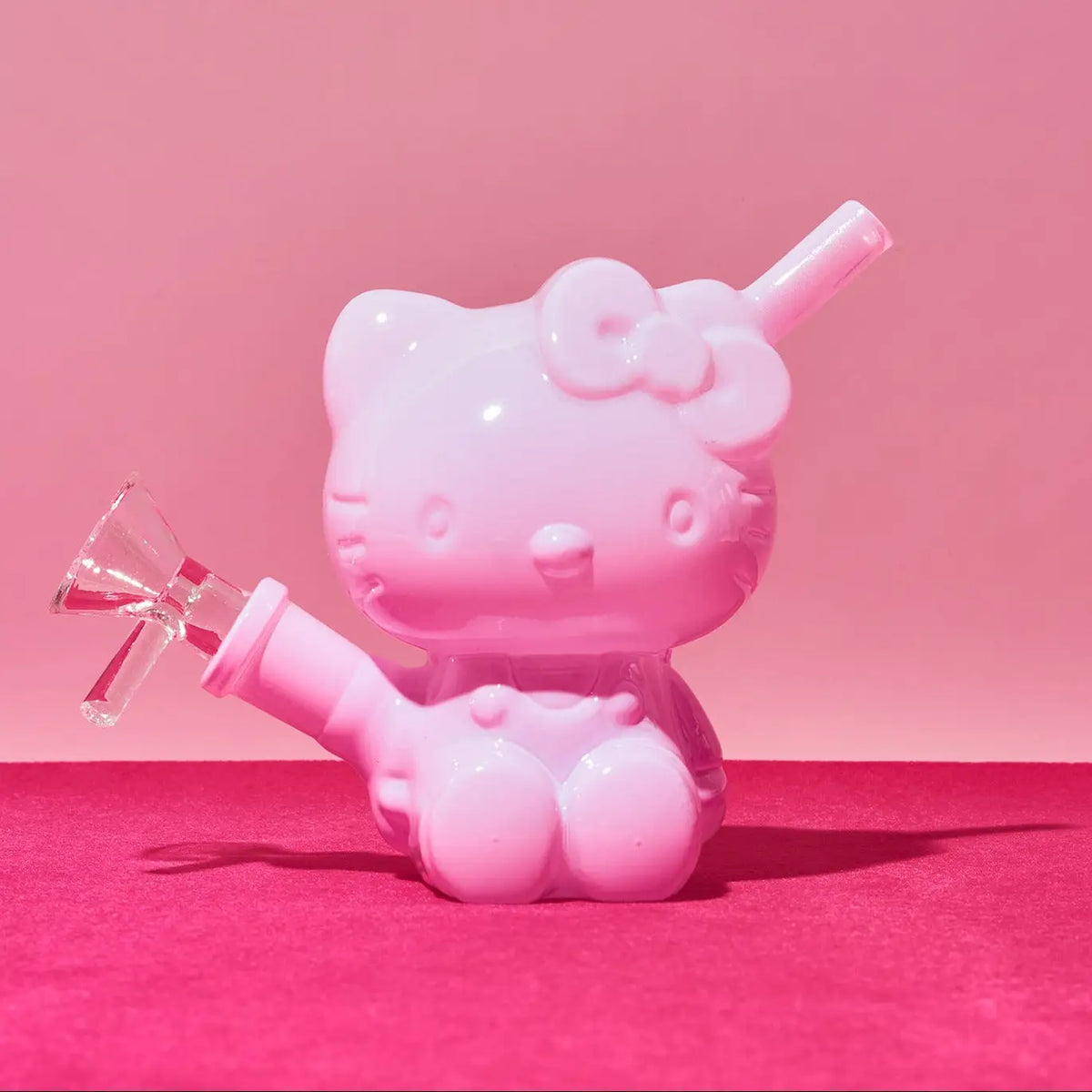 Hello Kitty Pink Bong | Kawaii Glass | Friends Nyc Brooklyn