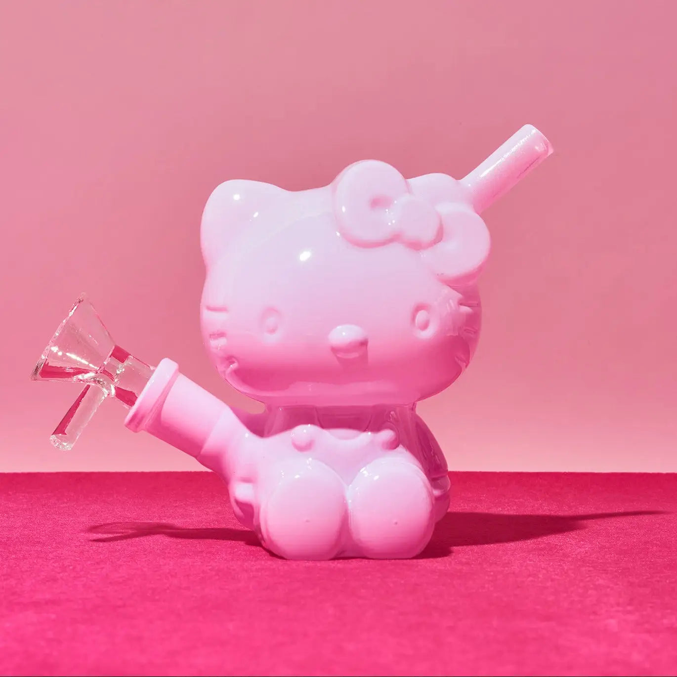 Hello Kitty Pink Bong | Kawaii Glass | Friends Nyc Brooklyn