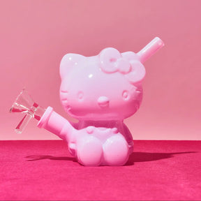 Hello Kitty Pink Bong | Kawaii Glass | Friends Nyc Brooklyn