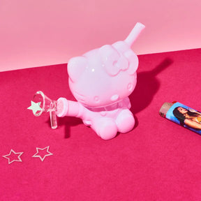 Hello Kitty Pink Bong | Kawaii Glass | Friends Nyc Brooklyn