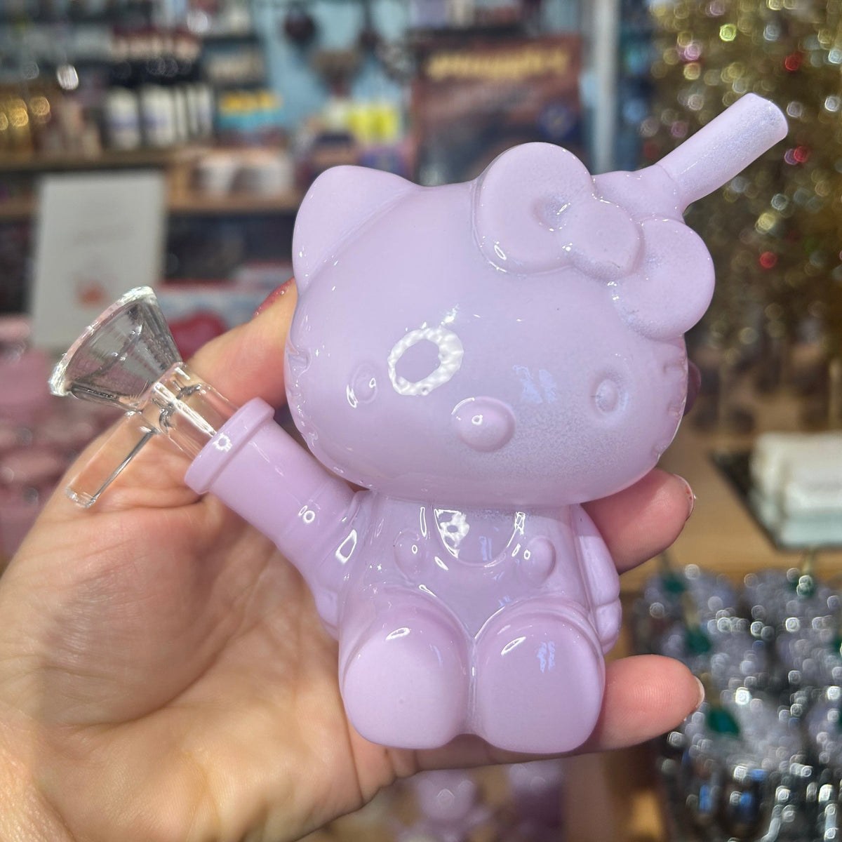 Hello Kitty Pink Bong | Kawaii Glass | Friends Nyc Brooklyn
