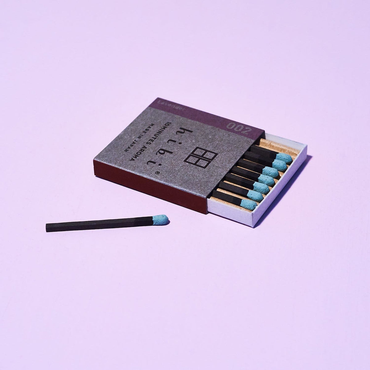 Hibi Incense Matches - Lavender Incense - Japan - Made in - 