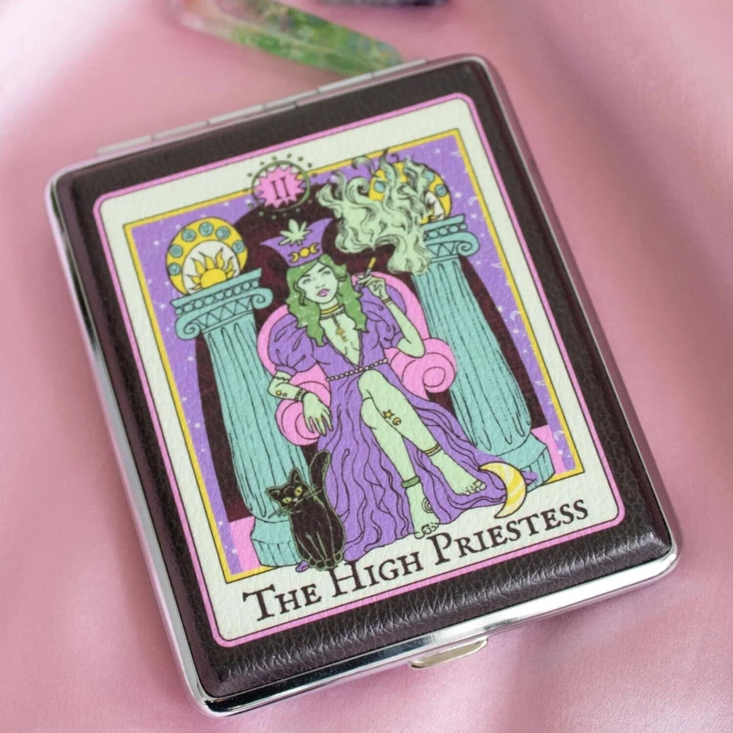 High Priestess Tarot Card Joint Case Aesthetic Smoke