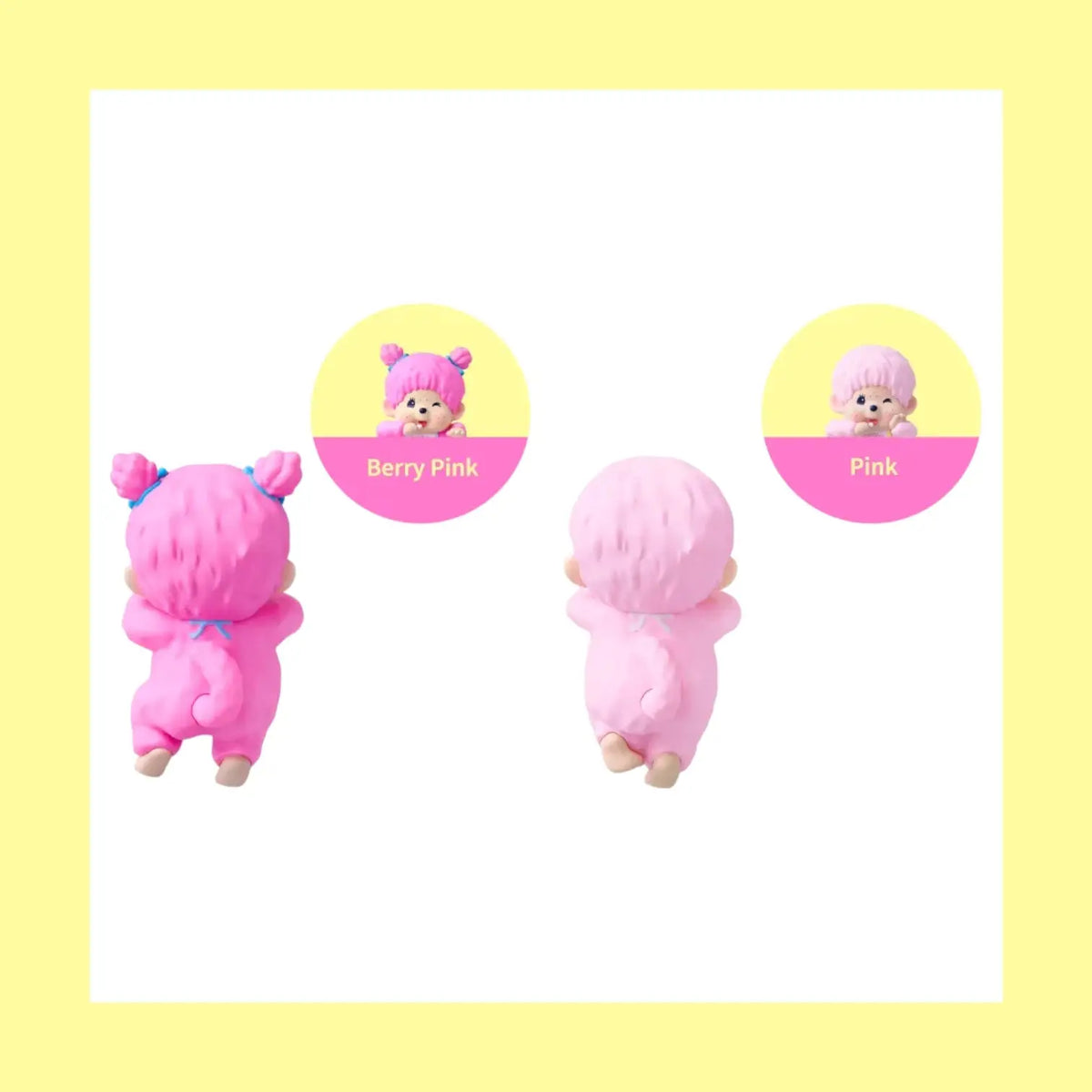 HIPPERS Monchhichi COLORS Wink Series Blind Box - Sticky Figurines