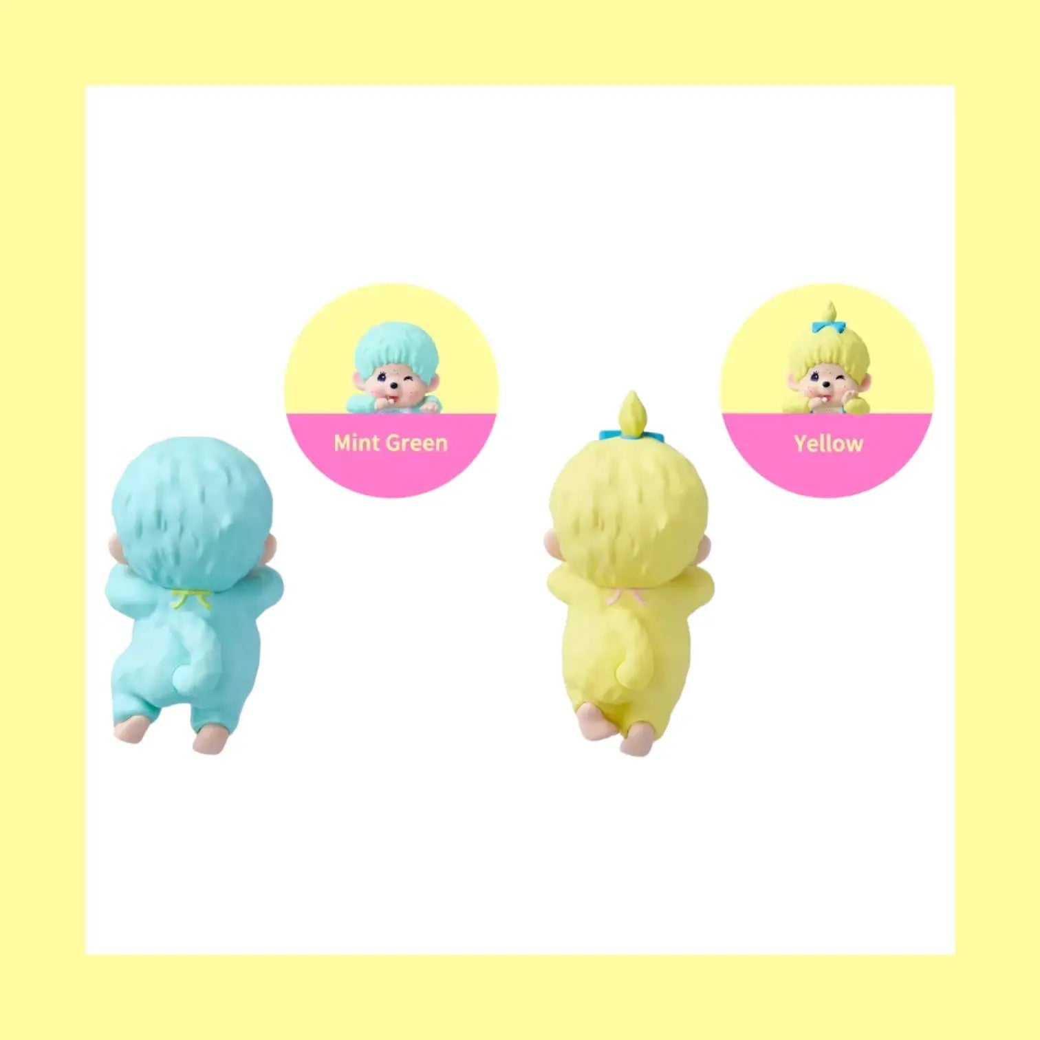 Hippers Monchhichi Colors: Wink Series Colors Blind Box