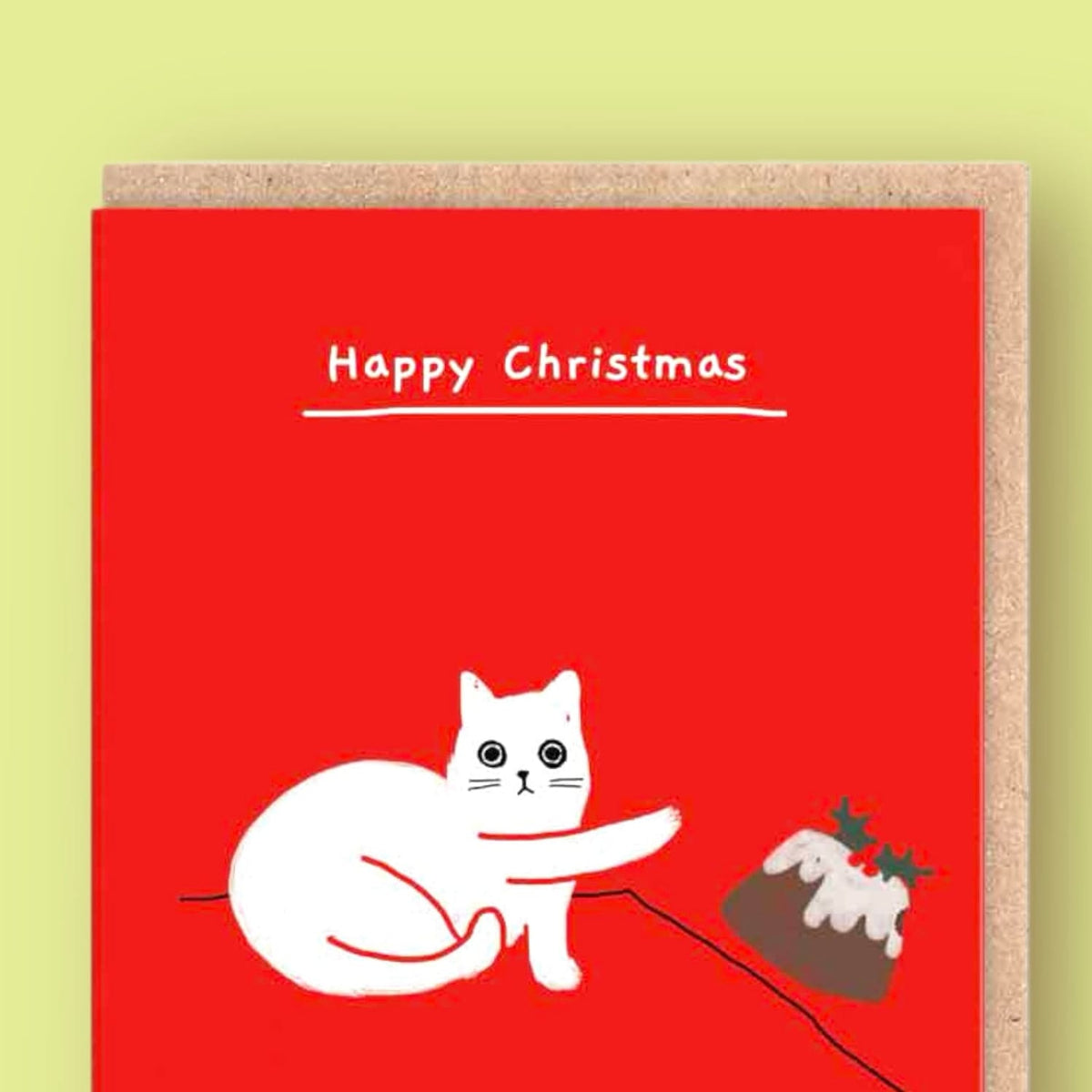 Holiday Card Od Cat Pudding Christmas Ktcgc9677 Christmas