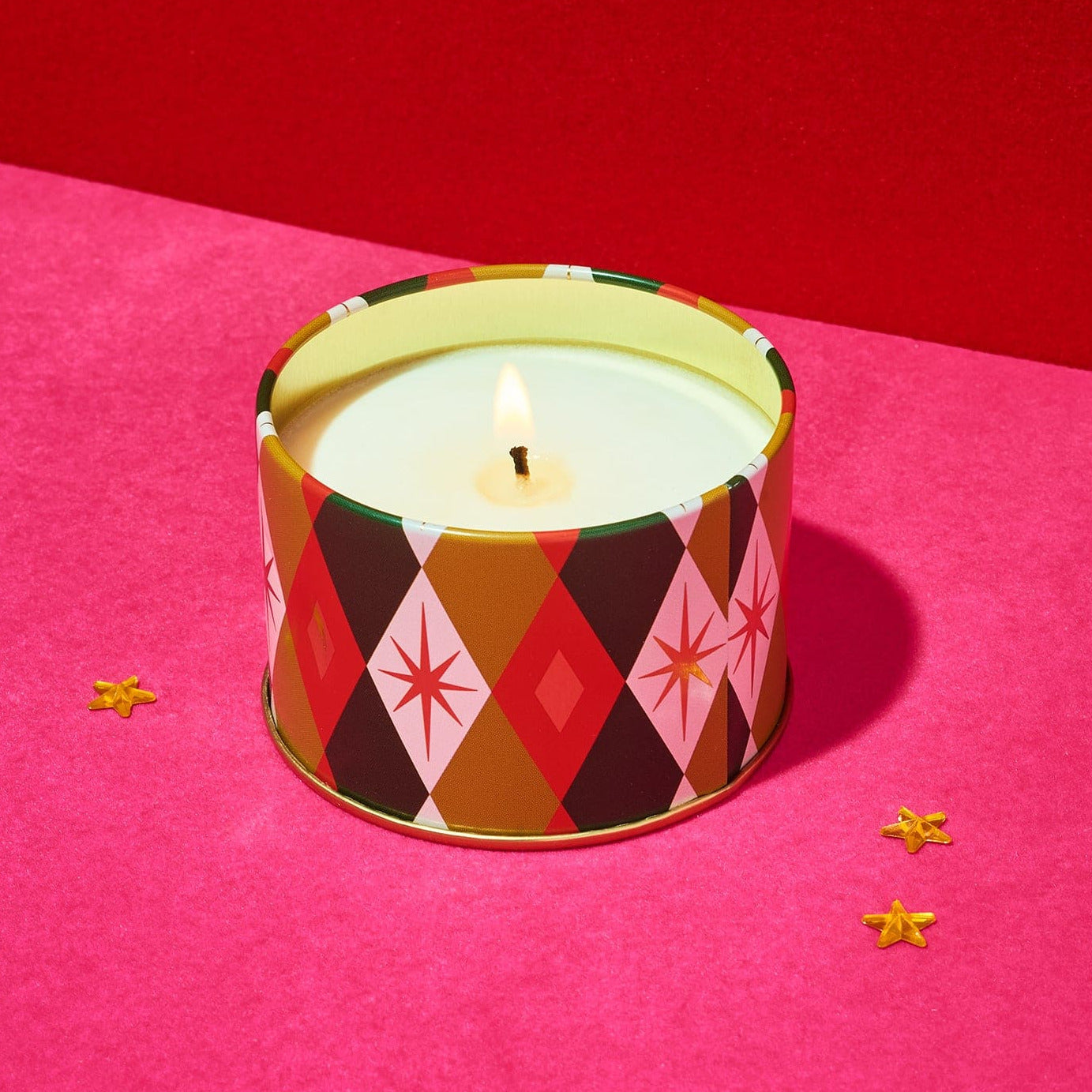 Holiday Hotel Candle Tin Wish you were Here Candle