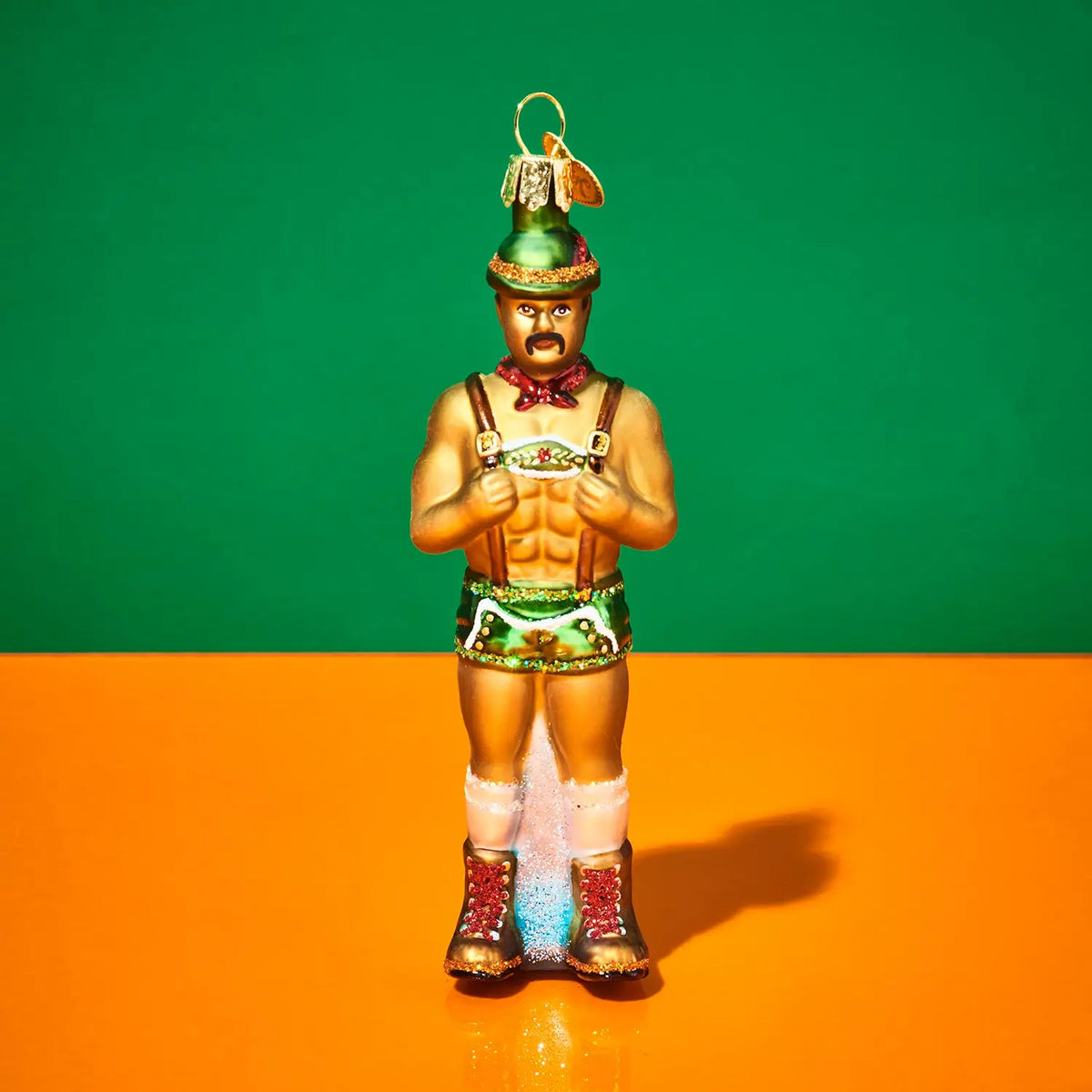 Holly Jolly Hunk Ornament | Christmas Ornaments at Friends
