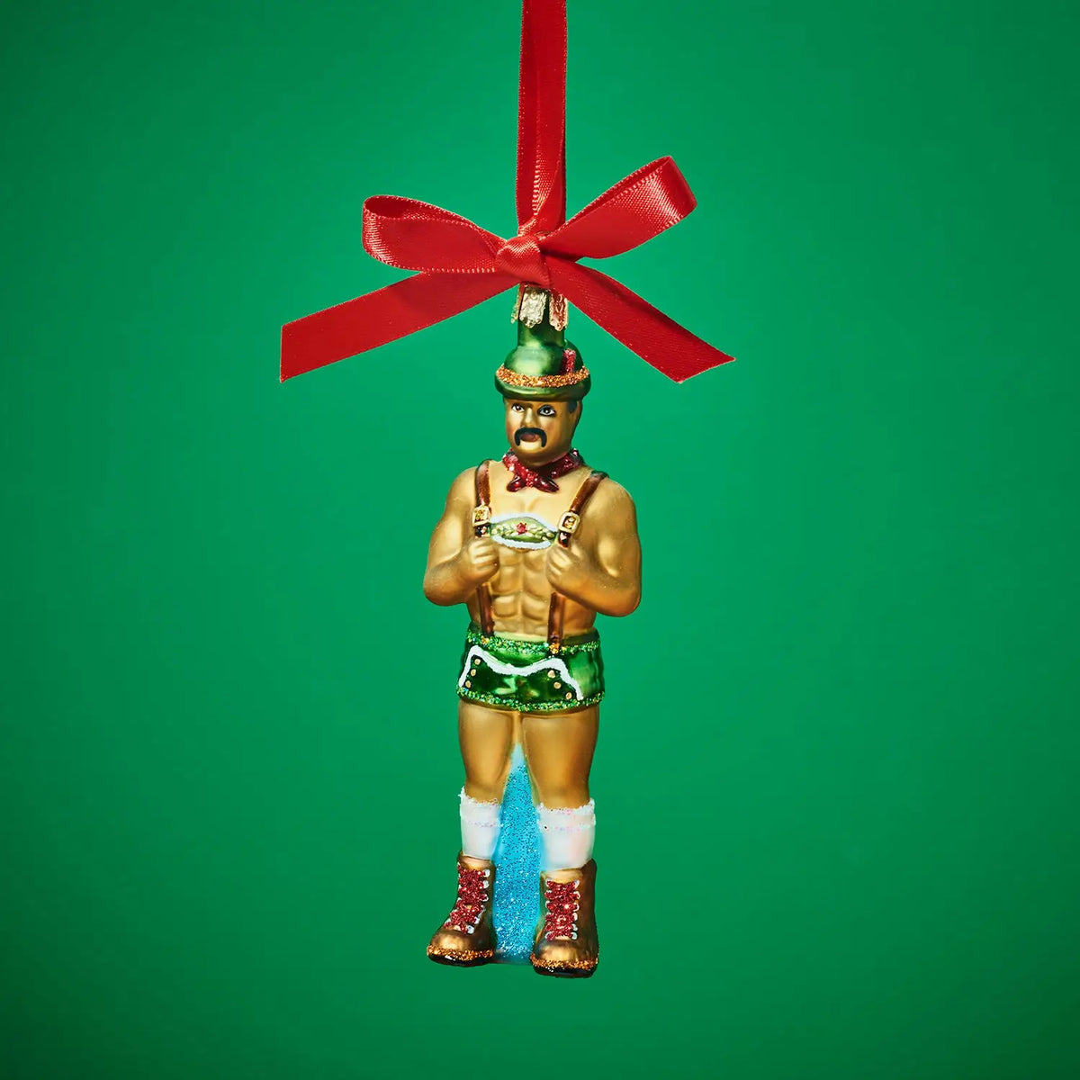 Holly Jolly Hunk Ornament | Christmas Ornaments at Friends