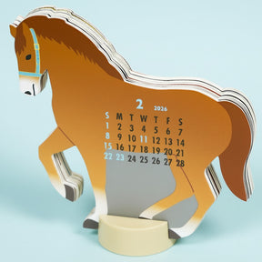 Horse 2026 Greeting Life Calendar | Friends Nyc Brooklyn Ny