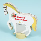 Horse 2026 Greeting Life Calendar | Friends Nyc Brooklyn Ny