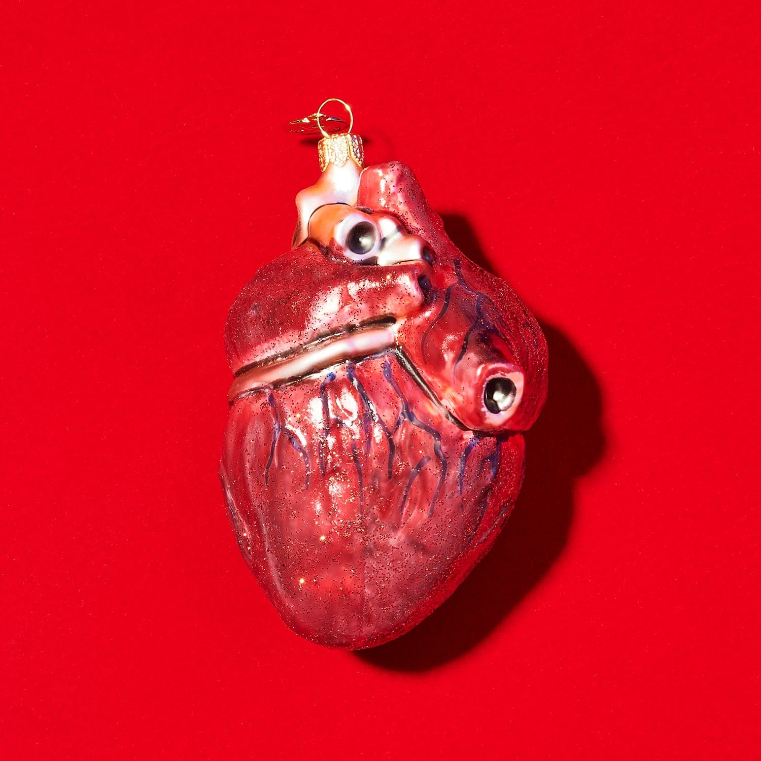 Human Heart Ornament Anniversary Gifts - Christmas Ornament