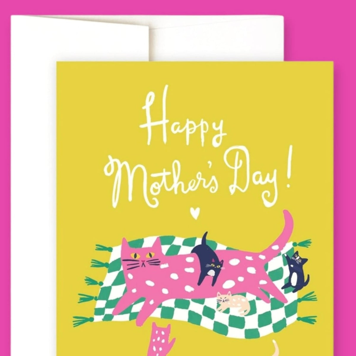 Idlewild Greeting Card Kitty Mama Greeting Card