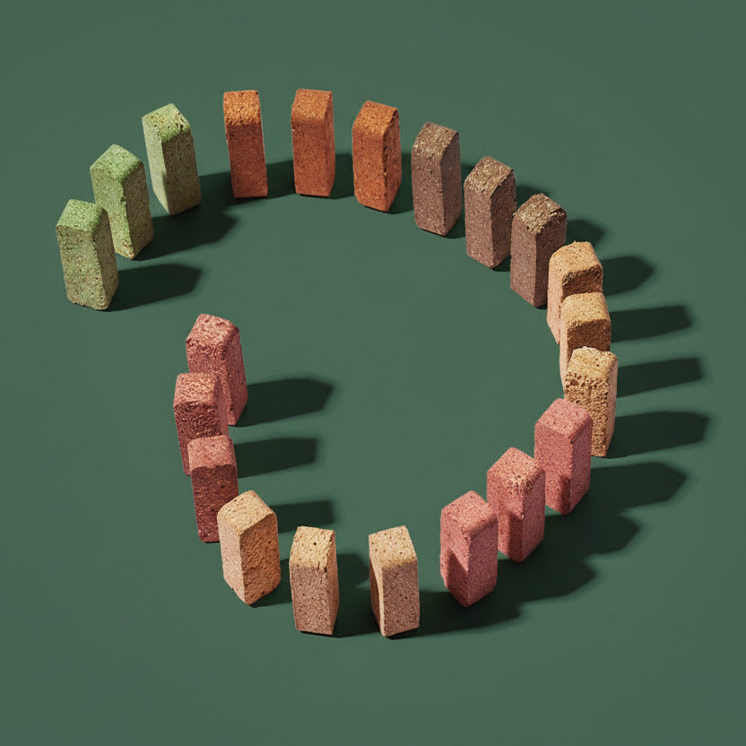 Incense Bricks - 7 Scent Sampler Candle Reshoot - Home 