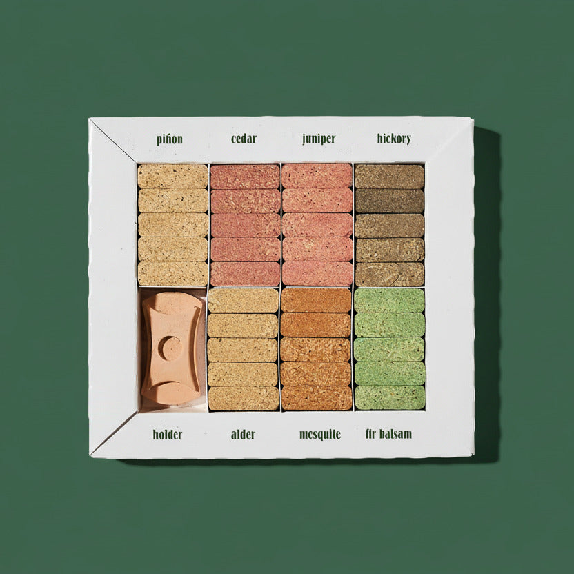 Incense Bricks - 7 Scent Sampler Candle Reshoot - Home 