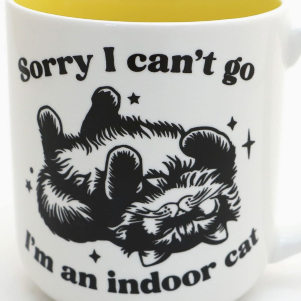 Indoor Cat Mug Cat - Lover Gifts - Ceramic - for Mom