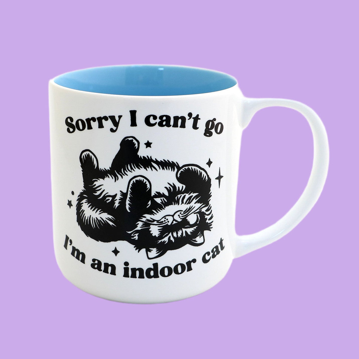 Indoor Cat Mug | Friends Nyc Brooklyn Ny