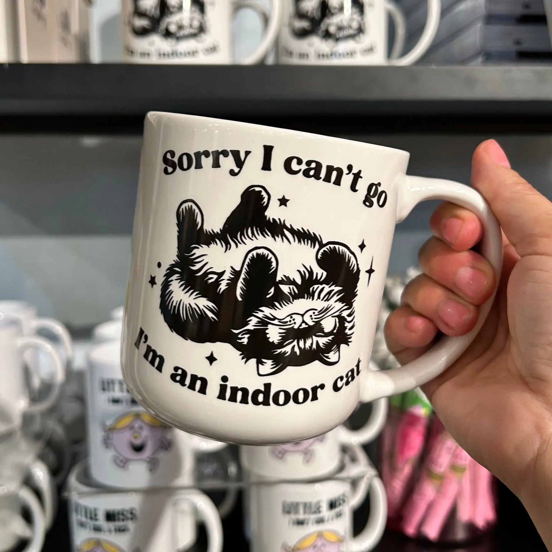 Indoor Cat Mug | Friends Nyc Brooklyn Ny