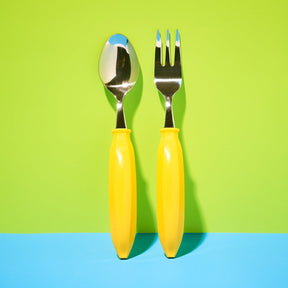 Japanese Banana Spoon and Fork Set Banana - Fake Food