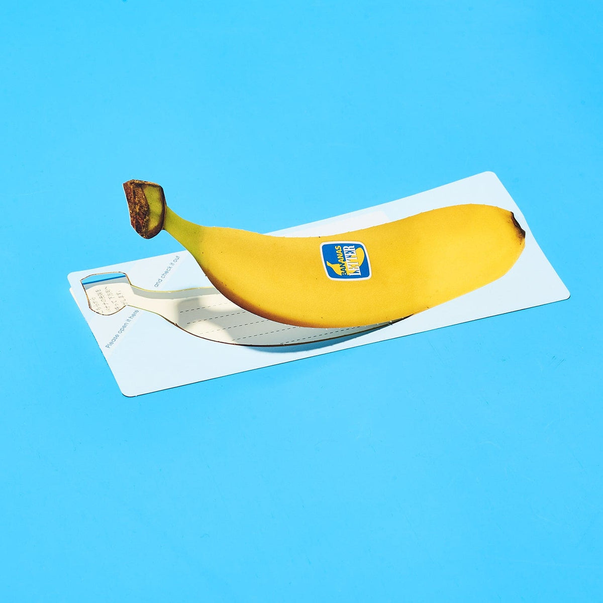 Japanese Greeting Card Banana Fake Food - Greeting Card