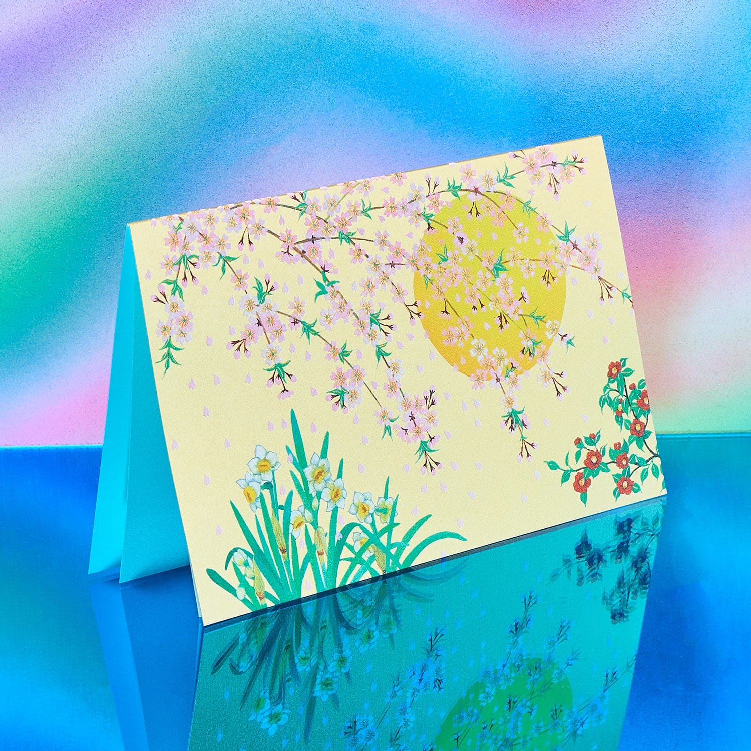 Japanese Greeting Card - Daytime Cherry Blossoms Exclusive -