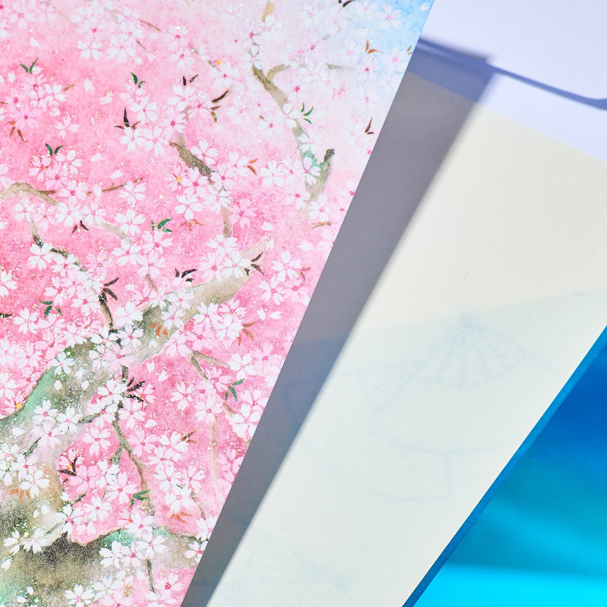 Japanese Greeting Card - Pink Cherry Blossoms Exclusive -