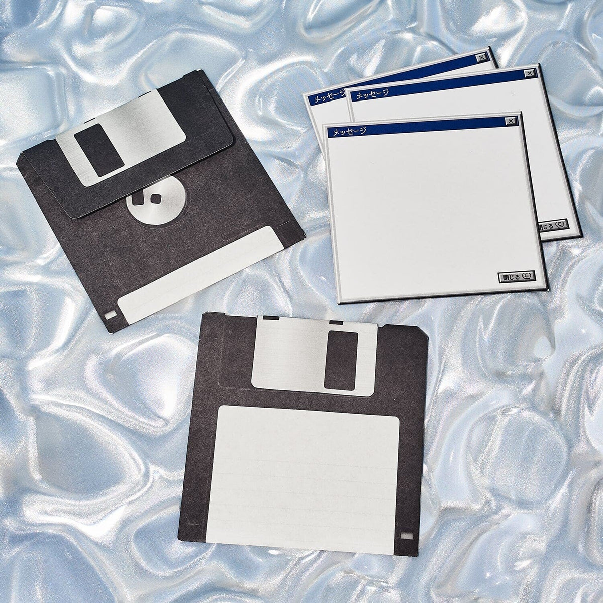 Japanese Greeting Card Set - Floppy Disk Boyfriend Gifts