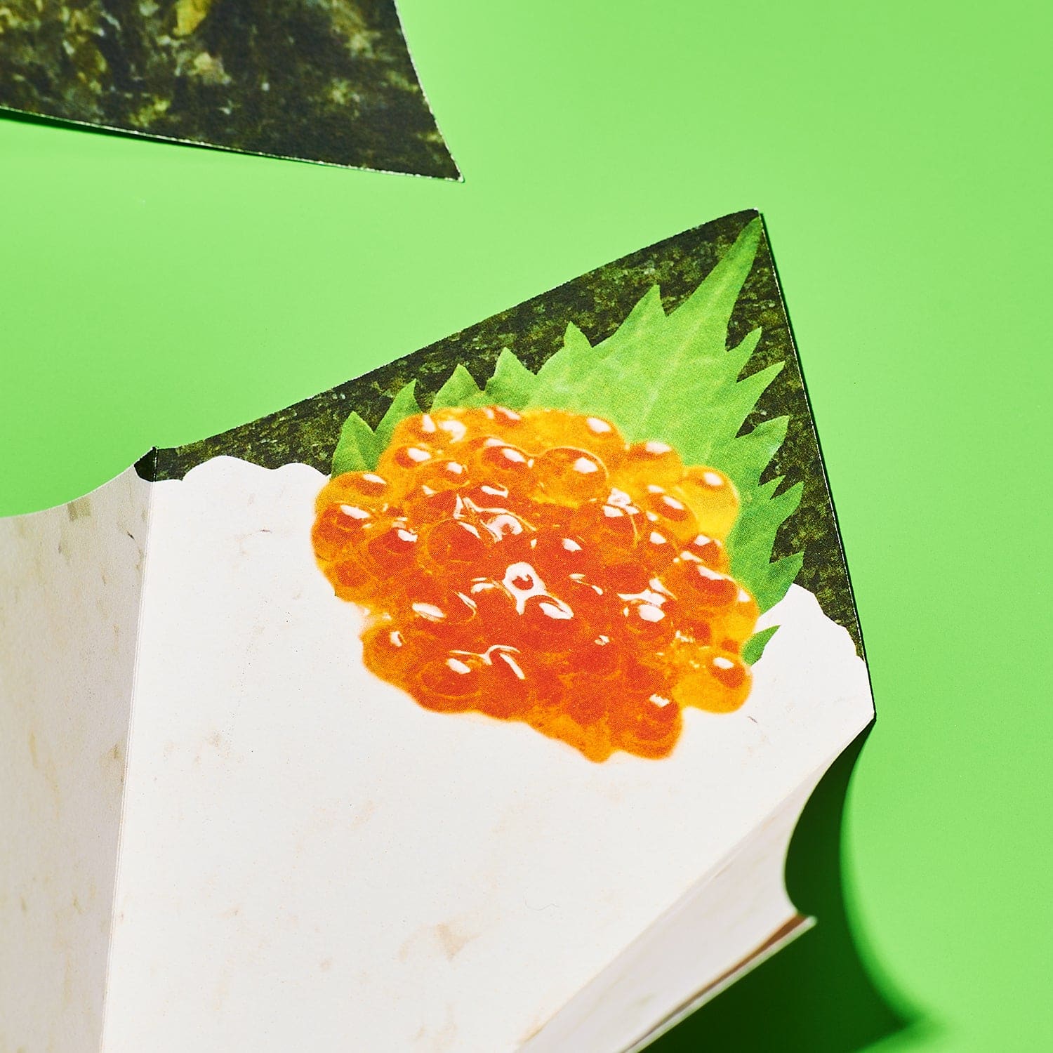 Japanese Greeting Card Set - Hand Roll Sushi Food Novelty -