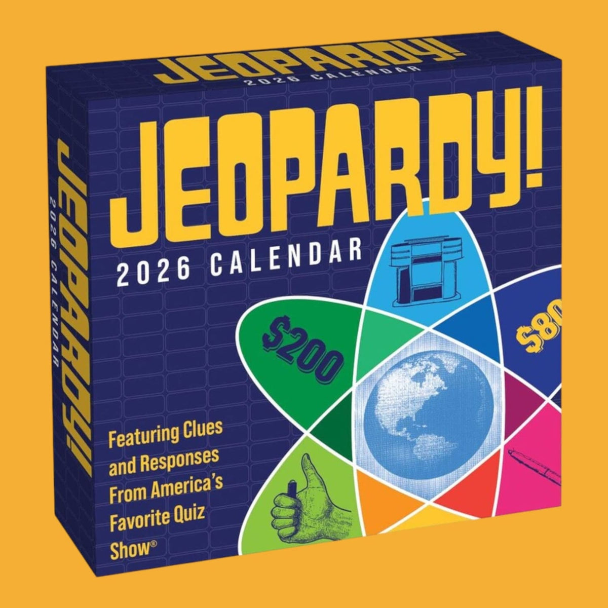 Jeopardy! 2026 Day to Calendar Calendar Calendar26 Desk