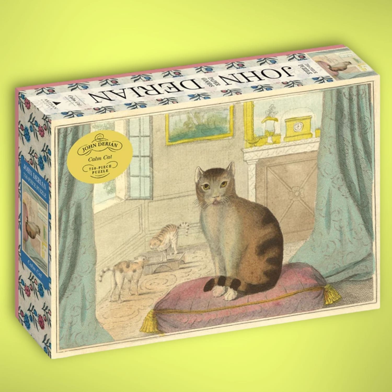 John Derian Calm Cat 750 Piece Puzzle Birdie0823 - Mmorder -