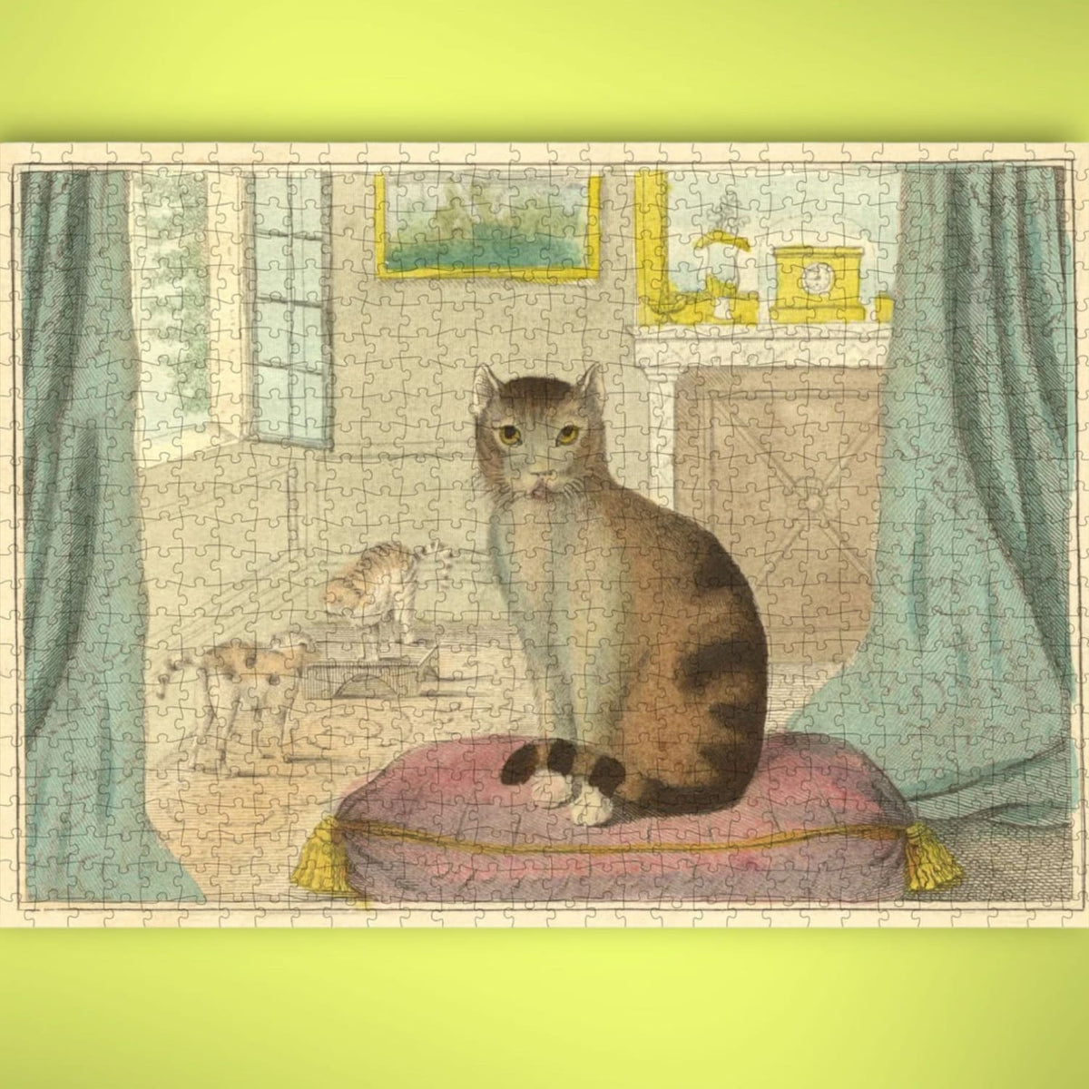 John Derian Calm Cat 750 Piece Puzzle Birdie0823 - Mmorder -