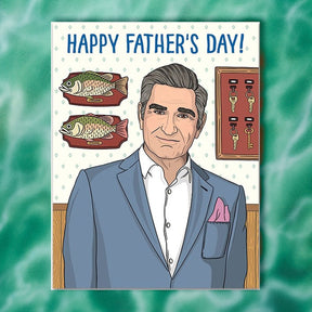 Johnny Rose Schitt’s Creek Father’s Day Greeting Card 