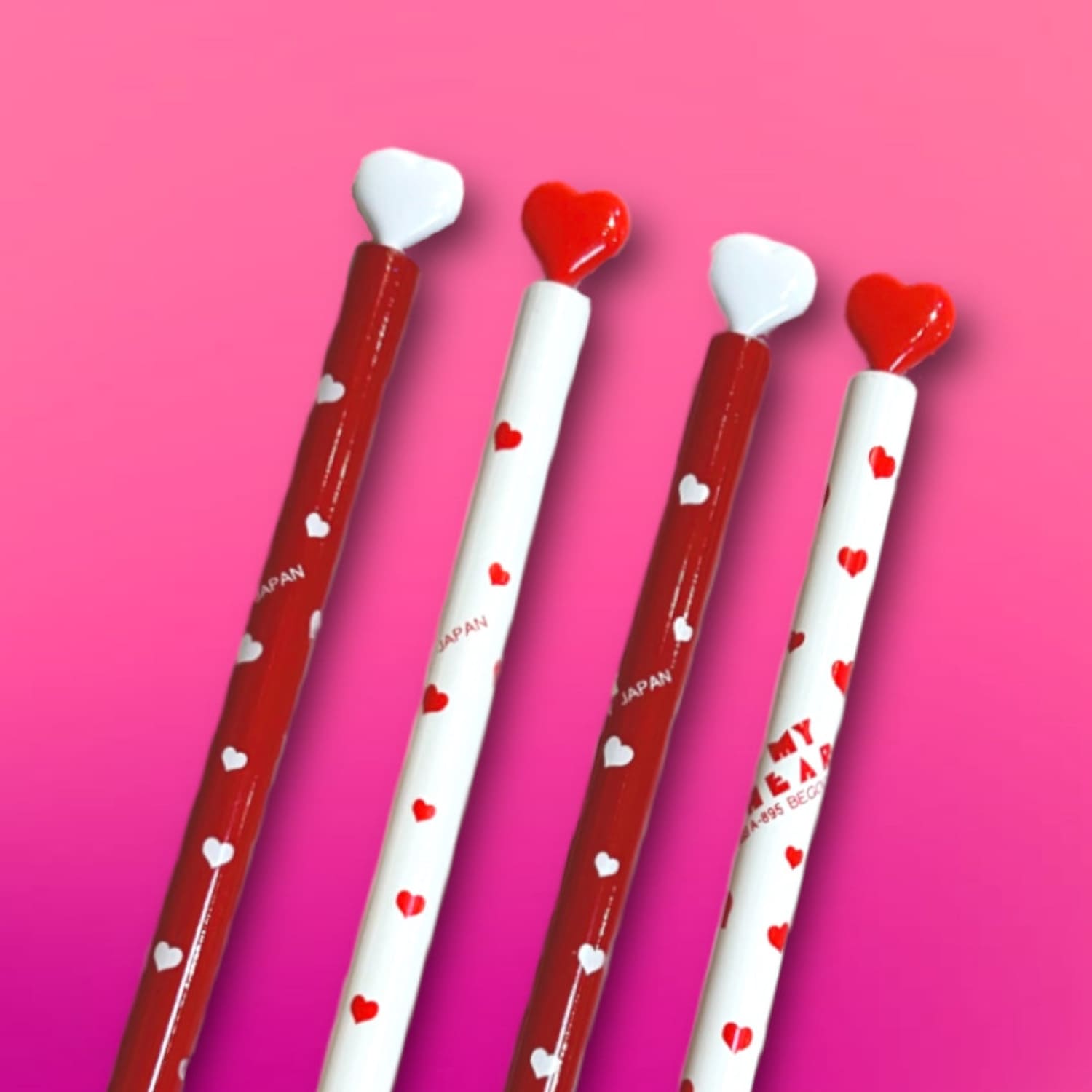 Kawaii Novelty Pencil - My Heart Cute Stationary - For