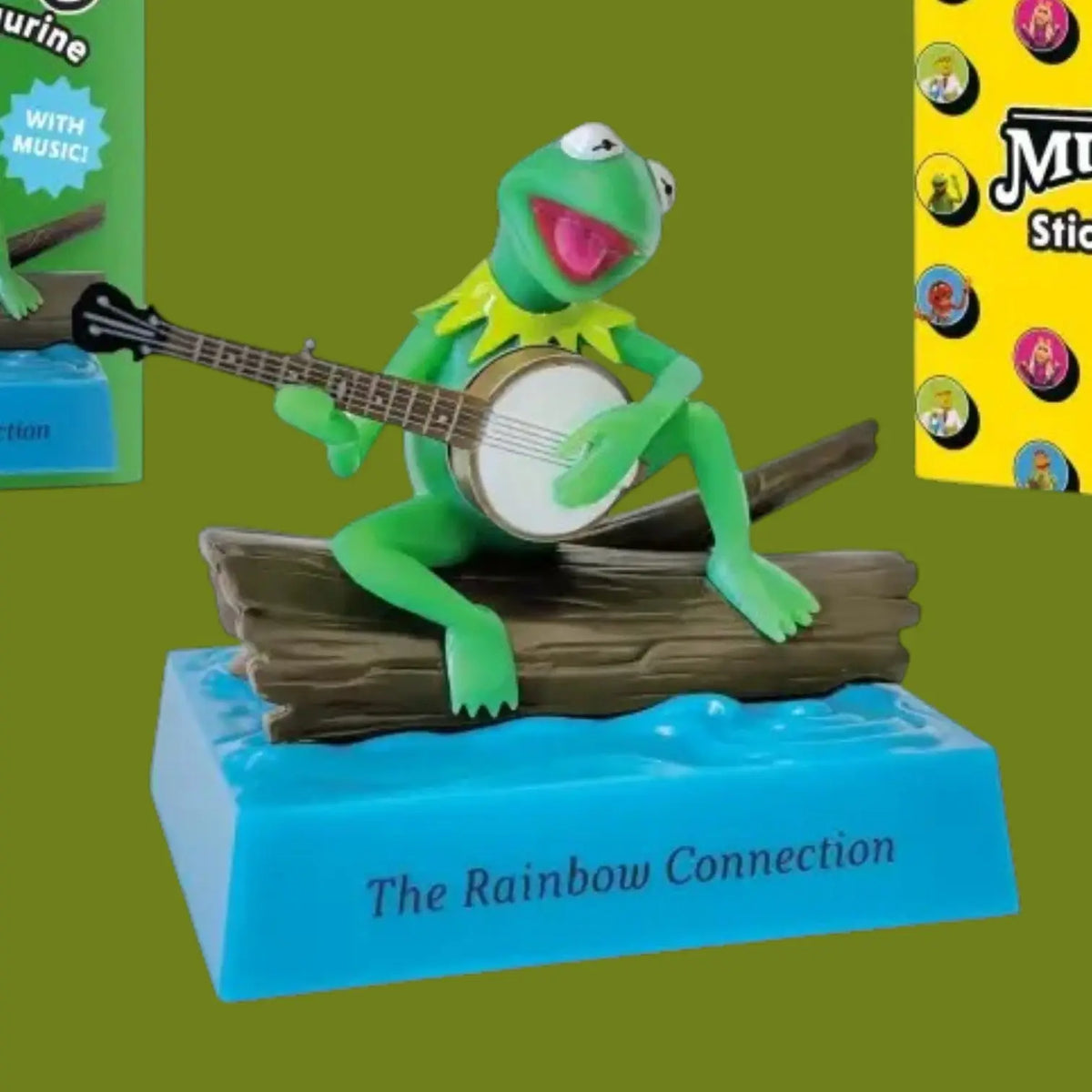 Kermit Figurine Singing the Frog - Muppets Collectible